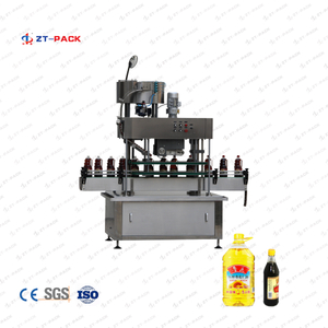 Máquina de prensar tampa tipo linear automática