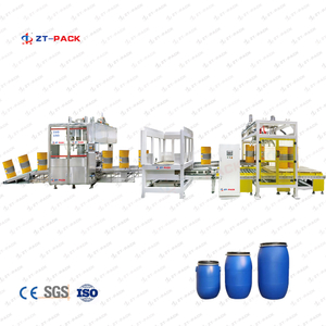 50L-300L-Linha de embalagem de máquina de enchimento de óleo de lubrificante