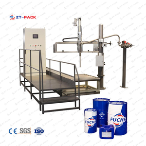 100L-1000L-Linha de embalagem de máquina de enchimento de óleo de lubrificante